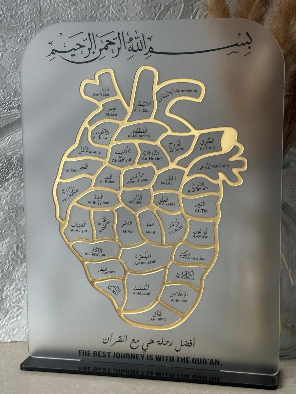 Juz 30 Hifdh Stand – Surah Memorisation Tracker