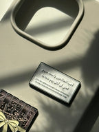 I Love the Righteous Arabic Poetry - Enamel Metal Sticker