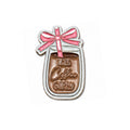 Iced Coffee Girly - Enamel Metal Sticker
